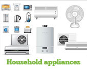 household appliances cleaning