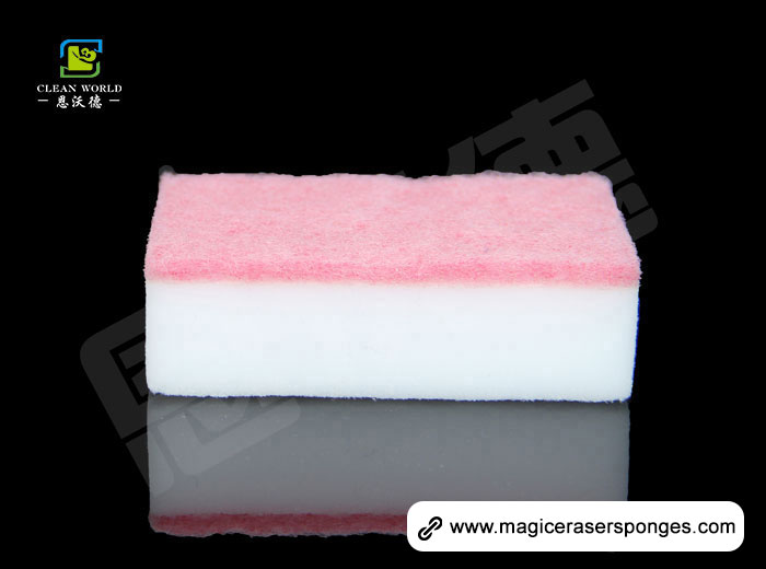 Scouring Pad with magic eraser Sponge