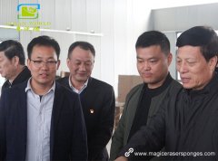 Henan Secretary of the Provincial Party Committee Xie Fuzhan Came to Inspect Henan Enworld Industrial Limited Company